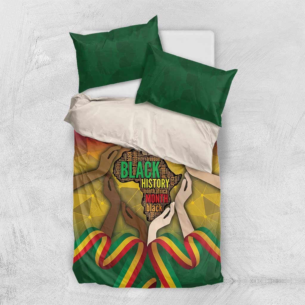Black History Month Bedding Set I Am Black
