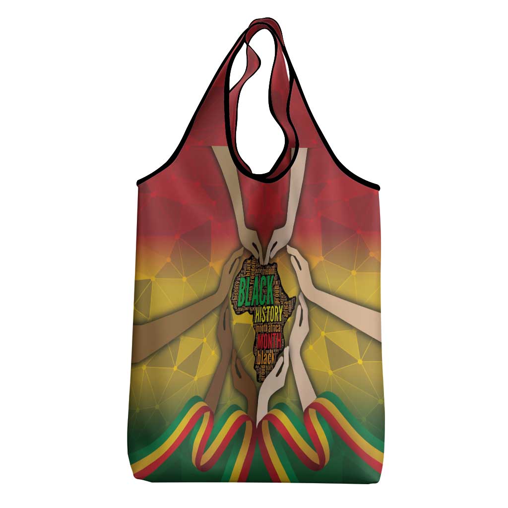 Black History Month Grocery Bag I Am Black