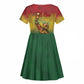 Black History Month Kid Short Sleeve Dress I Am Black