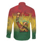 Black History Month Long Sleeve Button Shirt I Am Black