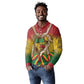 Black History Month Long Sleeve Polo Shirt I Am Black