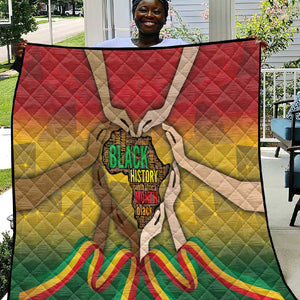 Black History Month Quilt I Am Black