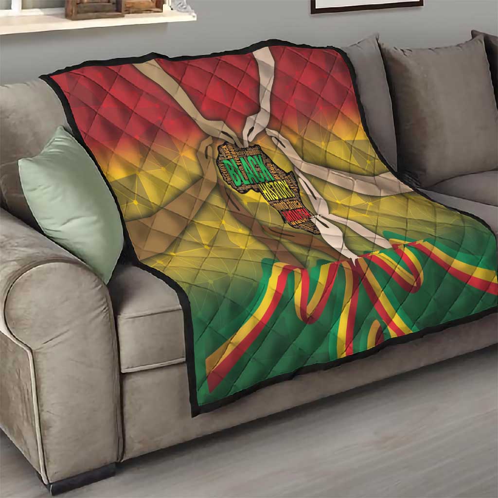 Black History Month Quilt I Am Black
