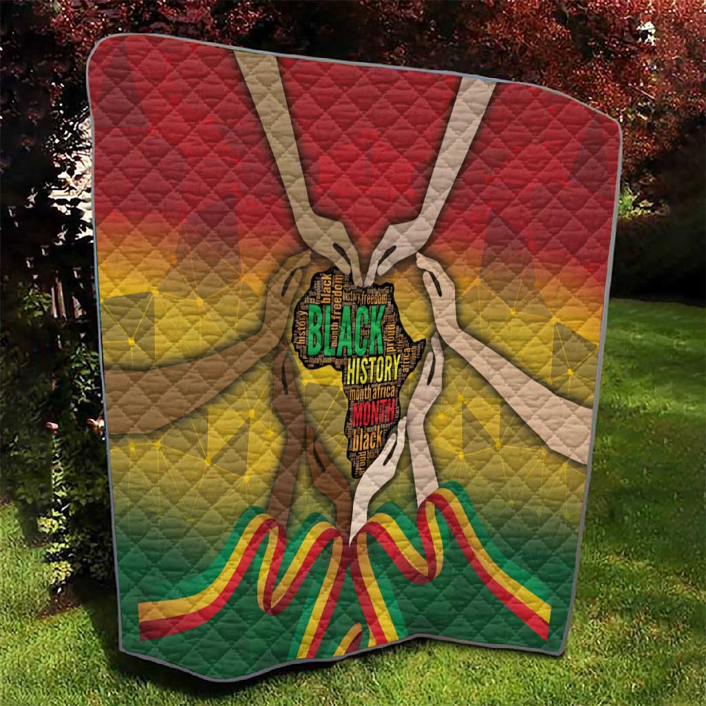 Black History Month Quilt I Am Black