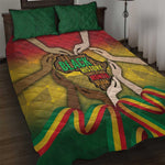 Black History Month Quilt Bed Set I Am Black