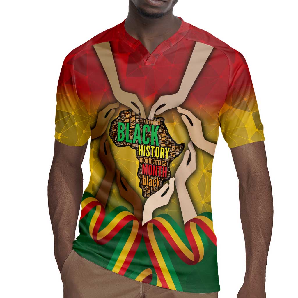 Black History Month Rugby Jersey I Am Black