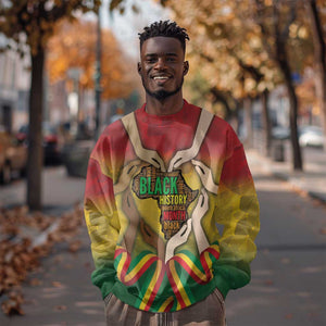 Black History Month Sweatshirt I Am Black