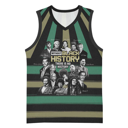 Black History Month Basketball Jersey Civil Rights Leaders DT04