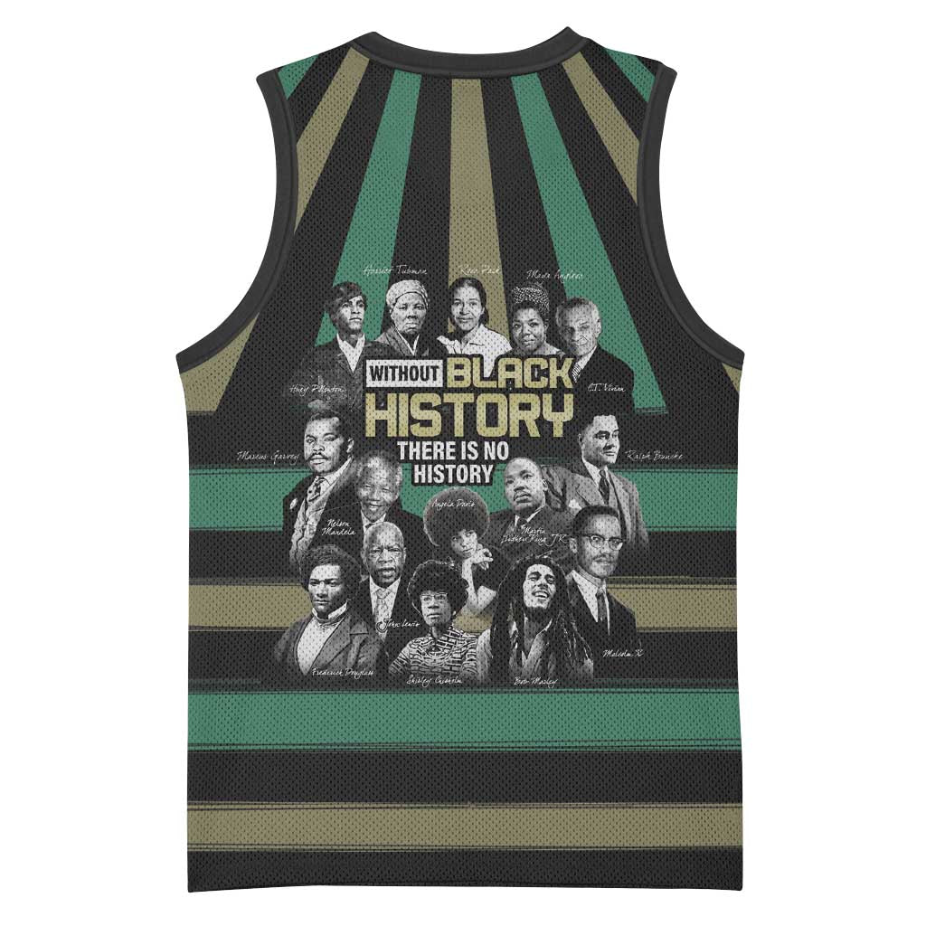 Black History Month Basketball Jersey Civil Rights Leaders DT04