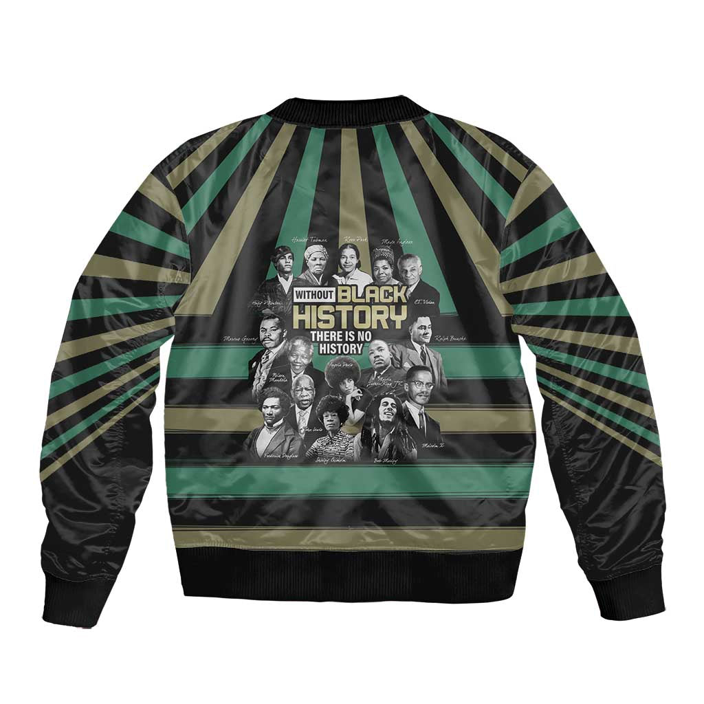 Black History Month Bomber Jacket Civil Rights Leaders