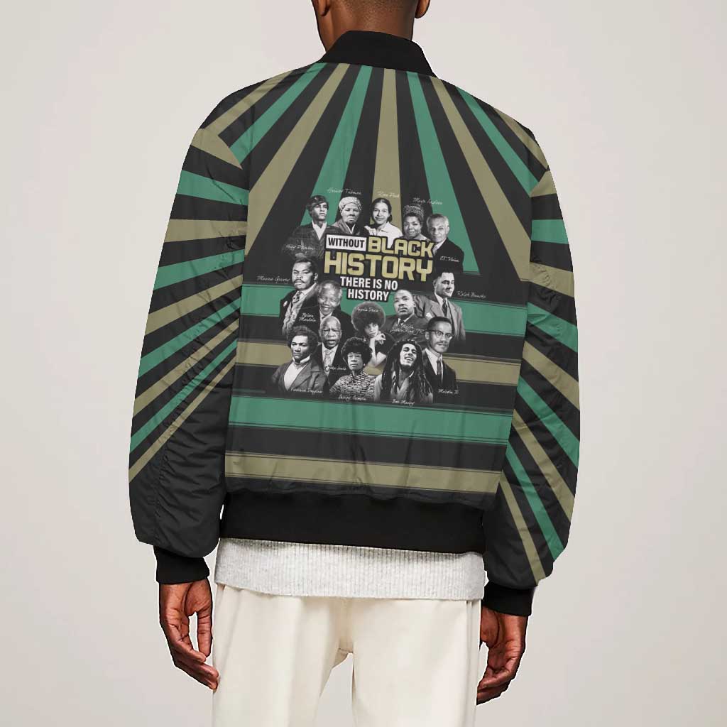 Black History Month Bomber Jacket Civil Rights Leaders