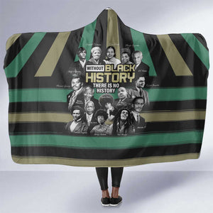 Black History Month Hooded Blanket Civil Rights Leaders