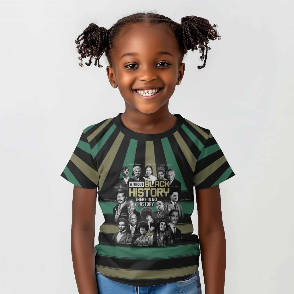 Black History Month Kid T shirt Civil Rights Leaders