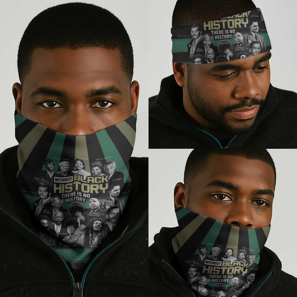 Black History Month Neck Gaiter Civil Rights Leaders DT04