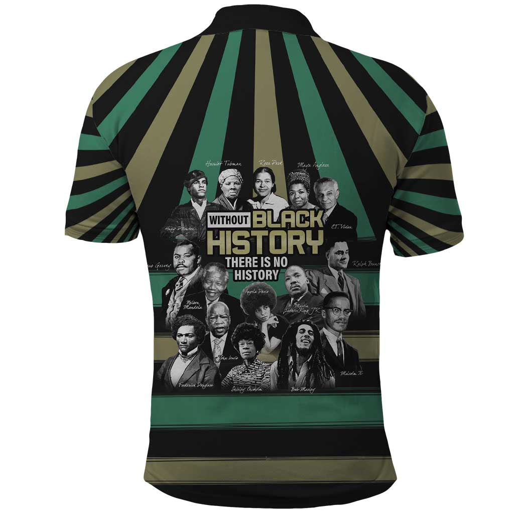 Black History Month Polo Shirt Civil Rights Leaders