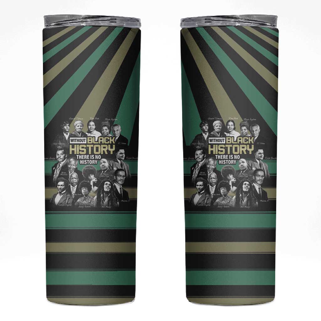Black History Month Skinny Tumbler Civil Rights Leaders