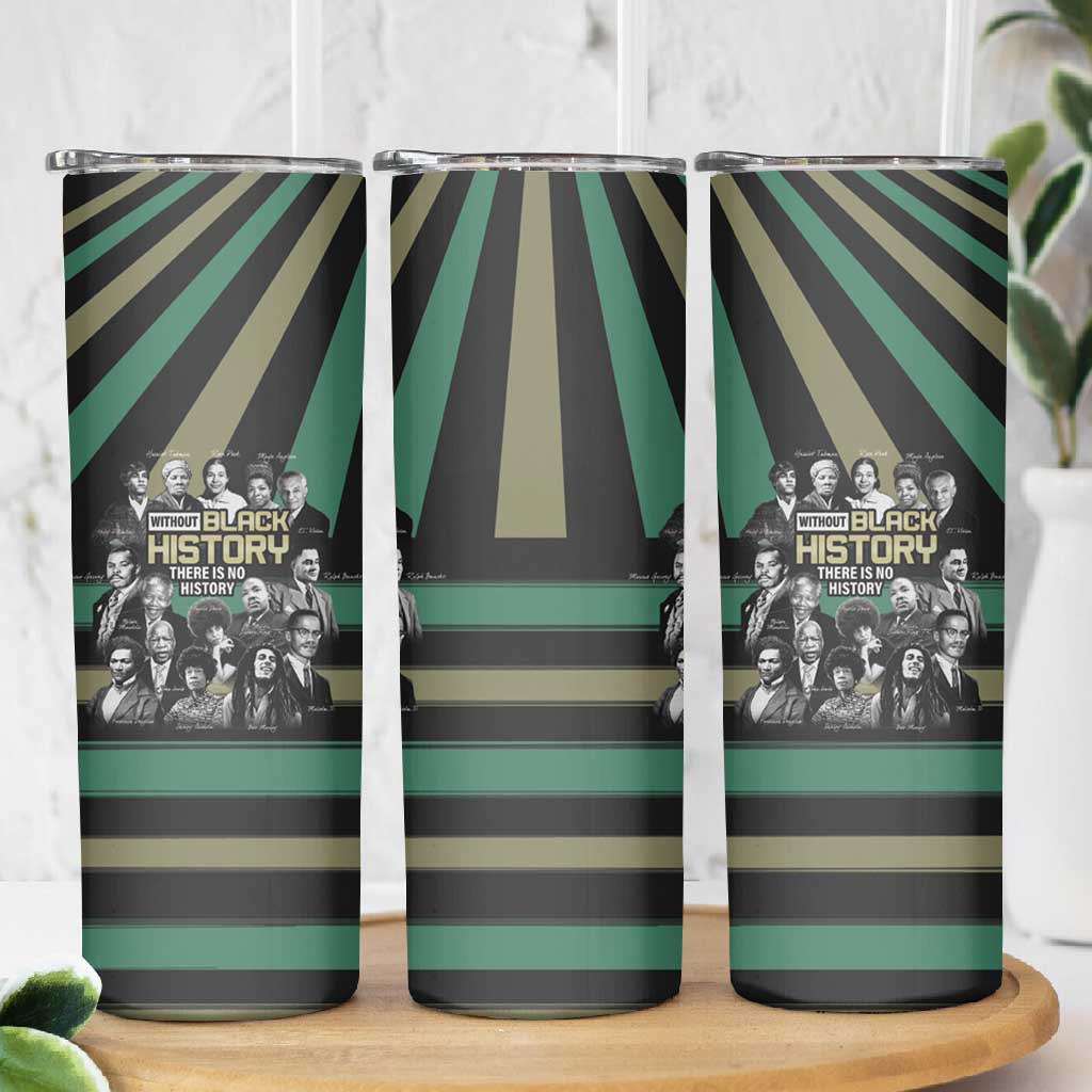 Black History Month Skinny Tumbler Civil Rights Leaders