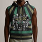 Black History Month Sleeveless Zip Hoodie Civil Rights Leaders - African Pride