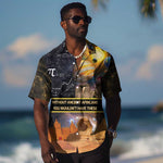 Afro Egyptian Pyramids Hawaiian Shirt Ancient African Achievements Galaxy