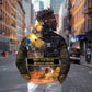 Afro Egyptian Pyramids Hoodie Ancient African Achievements Galaxy