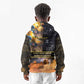 Afro Egyptian Pyramids Kid Hoodie Ancient African Achievements Galaxy