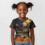 Afro Egyptian Pyramids Kid T shirt Ancient African Achievements Galaxy