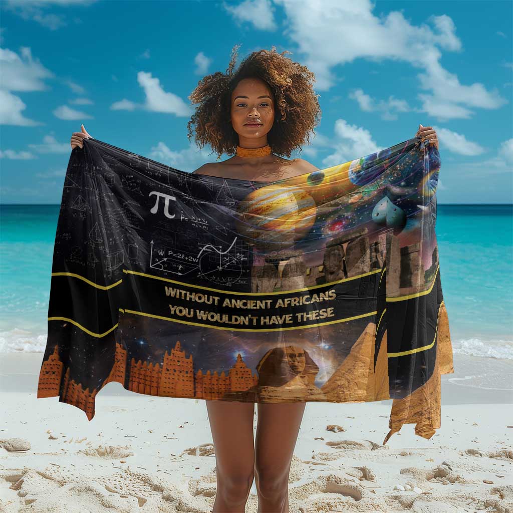Afro Egyptian Pyramids Sarong Ancient African Achievements Galaxy