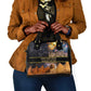 Afro Egyptian Pyramids Shoulder Handbag Ancient African Achievements Galaxy