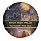 Afro Egyptian Pyramids Spare Tire Cover Ancient African Achievements Galaxy