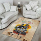 African Achievements Area Rug Civil Rights Female Leaders Sunflower