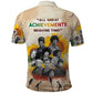 African Achievements Polo Shirt Civil Rights Female Leaders Sunflower