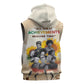 African Achievements Sleeveless Zip Hoodie Civil Rights Female Leaders Sunflower - African Pride