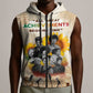African Achievements Sleeveless Zip Hoodie Civil Rights Female Leaders Sunflower - African Pride