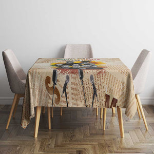 African Achievements Tablecloth Civil Rights Female Leaders Sunflower