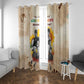 African Achievements Window Curtain Civil Rights Female Leaders Sunflower