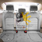 African American Coretta Scott King Back Car Seat Cover Honoring The Legacy Hand Draw Style