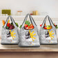 African American Coretta Scott King Grocery Bag Honoring The Legacy Hand Draw Style
