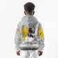 African American Coretta Scott King Kid Hoodie Honoring The Legacy Hand Draw Style