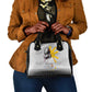 African American Coretta Scott King Shoulder Handbag Honoring The Legacy Hand Draw Style