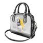 African American Coretta Scott King Shoulder Handbag Honoring The Legacy Hand Draw Style