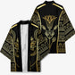 Egypt The Lotus Kimono Gold Bloom Hieroglyphic Patterns