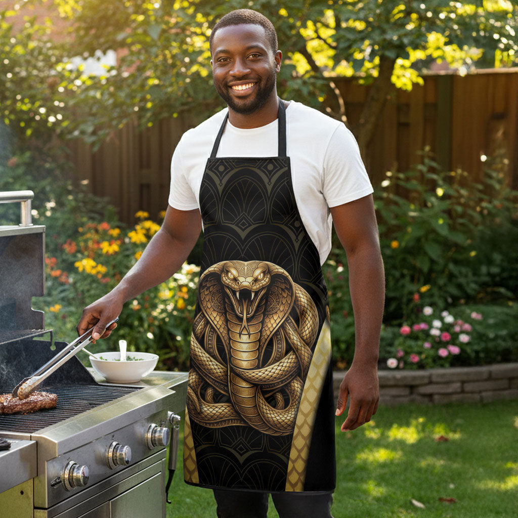 Egypt Uraeus Apron Gold Cobra Luxury Style