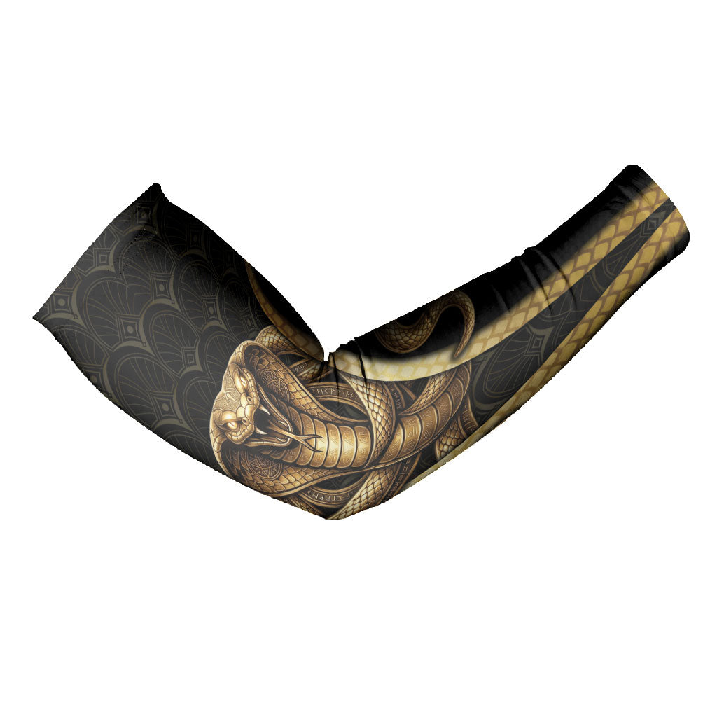 Egypt Uraeus Arm Sleeves Gold Cobra Luxury Style