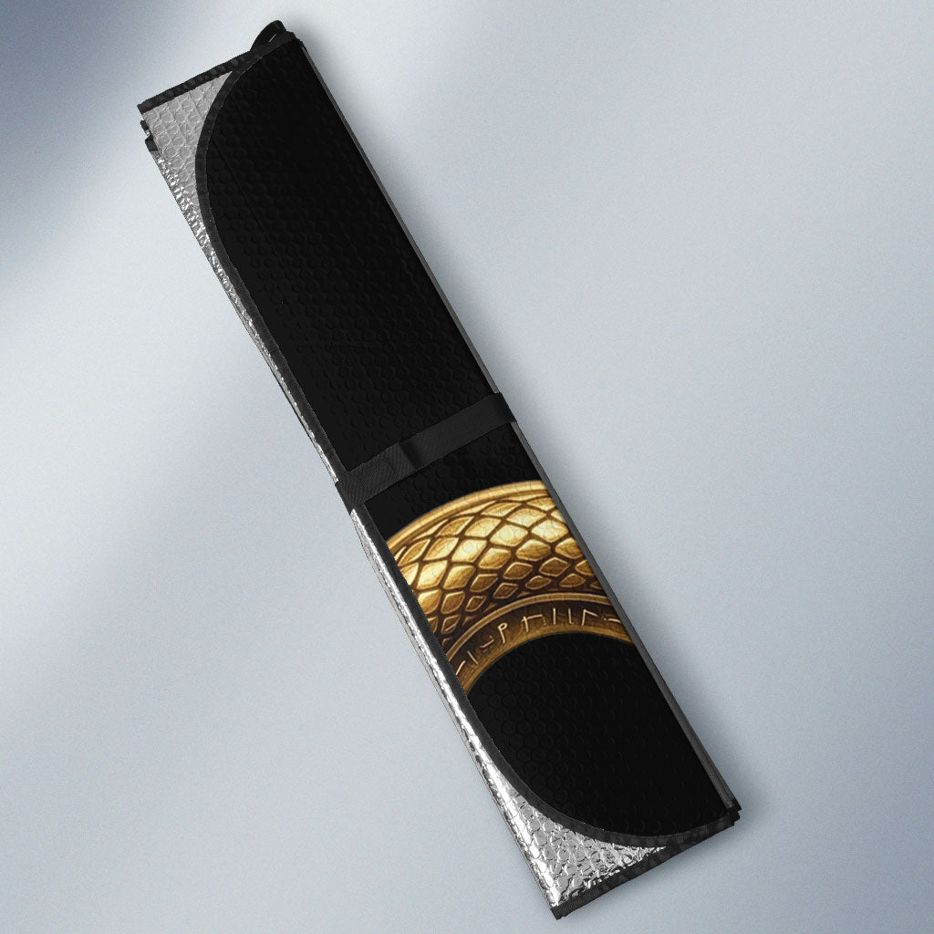 Egypt Uraeus Auto Sun Shade Gold Cobra Luxury Style