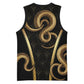 Egypt Uraeus Basketball Jersey Gold Cobra Luxury Style