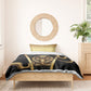 Egypt Uraeus Bedding Set Gold Cobra Luxury Style