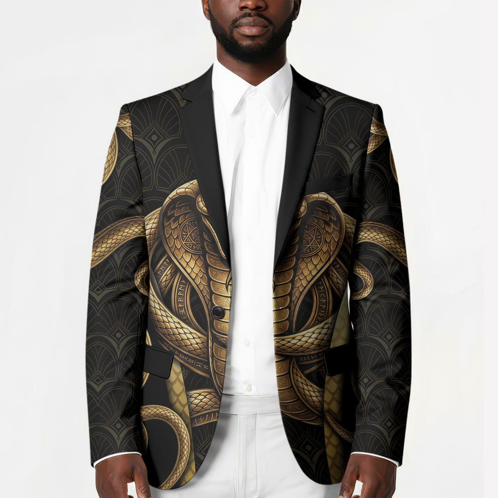 Egypt Uraeus Blazer Gold Cobra Luxury Style