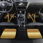 Egypt Uraeus Car Mats Gold Cobra Luxury Style