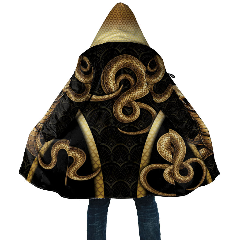 Egypt Uraeus Cloak Gold Cobra Luxury Style
