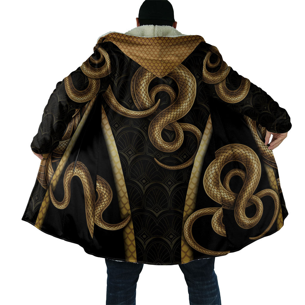 Egypt Uraeus Cloak Gold Cobra Luxury Style